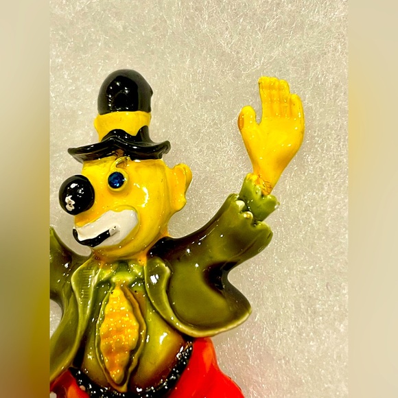 Vintage hobo clown brooch or pin signed HAR HARGO 1950’s - Picture 5 of 8